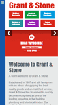 Mobile Screenshot of grantandstone.co.uk